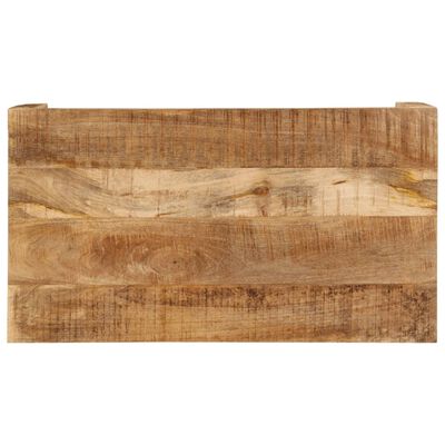 vidaXL Table basse 100x55x40 cm bois de manguier massif