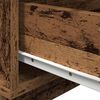 vidaXL Cabinet de chevet avec tiroir Bois ancien 70 x 36 x 40,5 cm