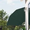 vidaXL &Eacute;cran de confidentialit&eacute; pour balcon Vert fonc&eacute; 140 x 140 cm
