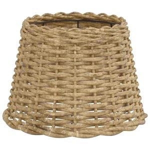 vidaXL Abat-jour marron &Oslash;30x20 cm osier