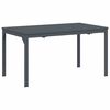 vidaXL Ensemble de salle &agrave; manger pour jardin 9 pcs Noir polyrotin