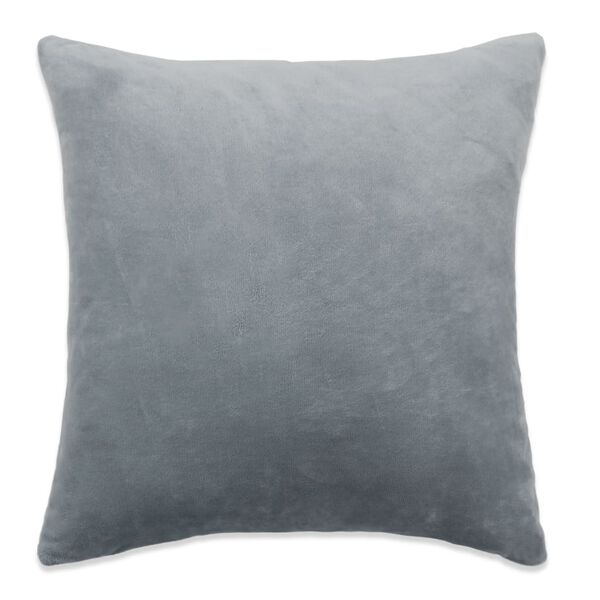 vidaXL Housses de coussin 4 pcs Tissu 50x50 cm Gris