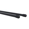 vidaXL Supports muraux pour outils de jardin 8 pcs noir acier
