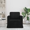 vidaXL Canap&eacute; Noir Dimensions globales: 78 x 78 x 80 cm (l x P x H)