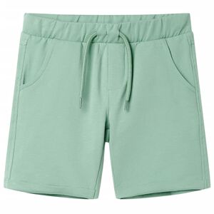 vidaXL Short pour enfants avec cordon de serrage kaki clair 140