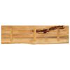 vidaXL Dessus de table 100x20x2,5cm bord vif bois massif manguier brut