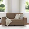 vidaXL Canap&eacute; 120cm Cappuccino tissu