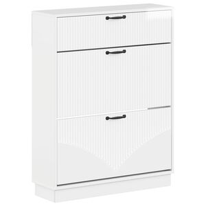 vidaXL Cabinet &agrave; chaussures HOORN 78 x 24 x 100 cm Bois d'ing&eacute;nierie