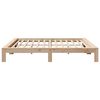 vidaXL Cadre de lit sans matelas 200x200 cm bois massif de pin
