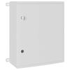 vidaXL Armoire de contr&ocirc;le Gris 57 x 23 x 60 cm Plastic ABS