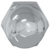 vidaXL &Eacute;crou 2 pcs Argent&eacute; M6 x 10 mm Fer