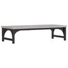 vidaXL Support de moniteur sonoma gris 55x23x14 cm bois d'ing&eacute;nierie