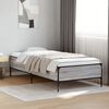 vidaXL Cadre de lit sans matelas sonoma gris 100x200 cm