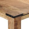 vidaXL Table &agrave; manger 200x100x75 cm bois de manguier massif