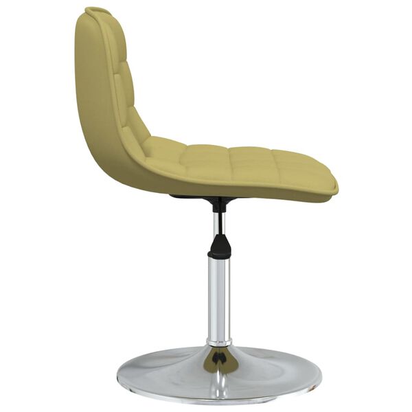 vidaXL Tabouret de bar Vert Tissu