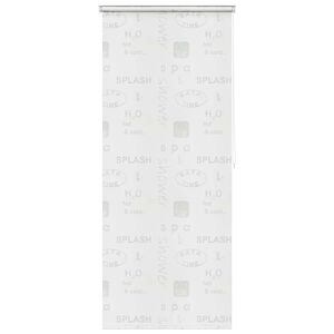 vidaXL Store roulant de douche 80x240 cm &Eacute;claboussures