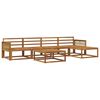vidaXL Ensemble de canap&eacute;s d'ext&eacute;rieur 6 pcs Naturel