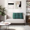 vidaXL Coussin de Dos Vert fonc&eacute; 80 x 24 x 50 cm tissu