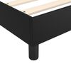vidaXL Cadre de lit noir 100x200 cm similicuir