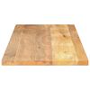 vidaXL Dessus de table 140x50x2,5cm rectangulaire bois massif manguier