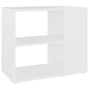 vidaXL Armoire lat&eacute;rale Blanc 60x30x50 cm Agglom&eacute;r&eacute;