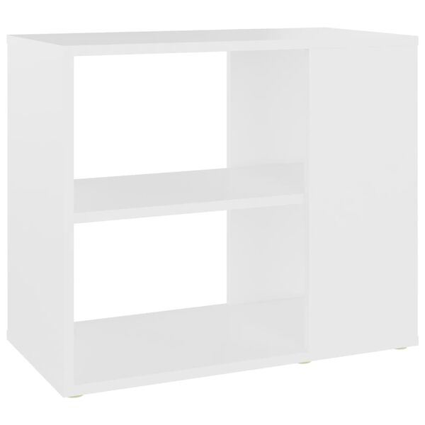 vidaXL Armoire lat&eacute;rale Blanc 60x30x50 cm Agglom&eacute;r&eacute;