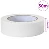 vidaXL Rubans de masquage pour peintre 24 pcs Blanc 38mm x 50m Papier