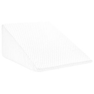 vidaXL Coussin pour les jambes 60 x 50 x 30 cm Doux Blanc