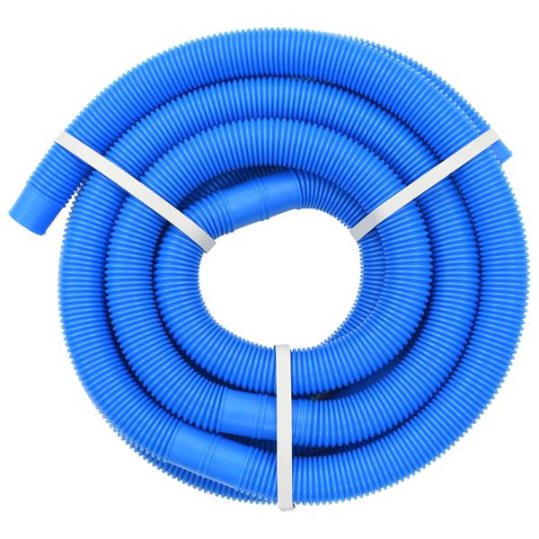 vidaXL Tuyau de piscine Bleu 32 mm 6,6 m