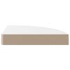 vidaXL Étagères d'angle flottantes 2 pièces Blanc brillant 25 x 25 x 3,8 cm MDF