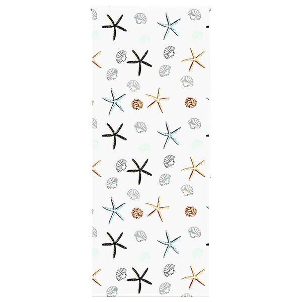 vidaXL Store enrouleur de douche 100x240 cm largeur du tissu 96 cm