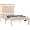 vidaXL Cadre de lit sans matelas 100x200 cm bois massif