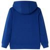 Sweatshirt &agrave; capuche pour enfant bleu fonc&eacute; 116