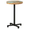 vidaXL Table de bistro Ronde &Oslash;50x75 cm Bois de r&eacute;cup&eacute;ration massif