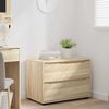 vidaXL Armoire de rangement Ch&ecirc;ne Sonoma 80 x 48 x 57 cm