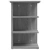vidaXL Armoire lat&eacute;rale Sonoma gris 35x35x55 cm Bois d'ing&eacute;nierie