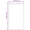vidaXL Rideaux en velours 2 pcs Cappuccino 260 x 140 cm Velours