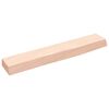 vidaXL &Eacute;tag&egrave;re murale 60x10x4 cm bois de ch&ecirc;ne massif non trait&eacute;