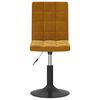 vidaXL Tabouret de bar Marron Velours