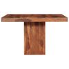 vidaXL Table &agrave; manger 120x120x77 cm bois d'acacia massif