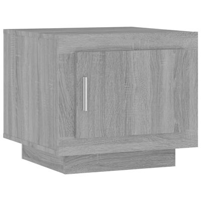 vidaXL Table basse Sonoma gris 51x50x45 cm Bois d'ingénierie