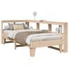vidaXL Lit biblioth&egrave;que sans matelas 90x190 cm bois de pin massif