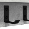 vidaXL Porte-manteau mural Gris b&eacute;ton 40 x 10,5 x 10,5 cm