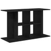 vidaXL Support d'aquarium Ch&ecirc;ne noir 100x40x60 cm Bois d'ing&eacute;nierie