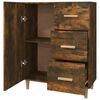 vidaXL Buffet ch&ecirc;ne fum&eacute; 69,5x34x90 cm bois d'ing&eacute;nierie