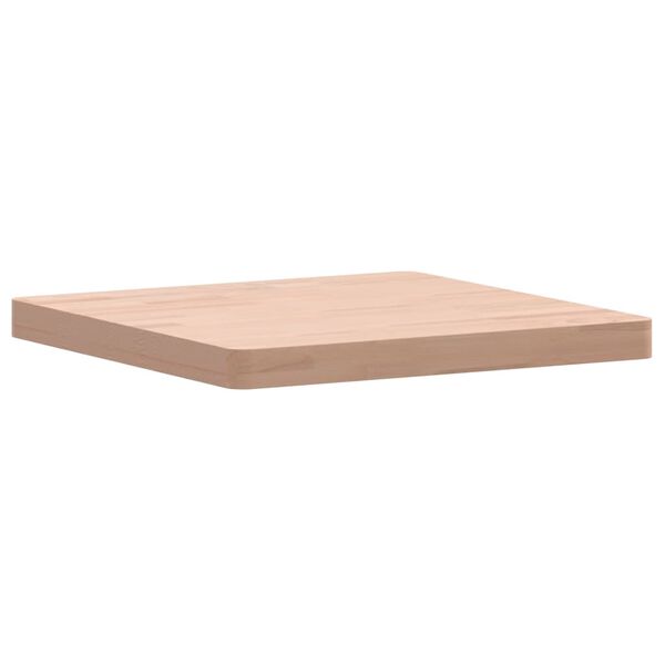 vidaXL Dessus de table 50x50x4 cm carr&eacute; bois massif de h&ecirc;tre