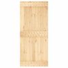 vidaXL Porte NARVIK 90x210 cm bois massif de pin
