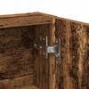 vidaXL Table de Toilette avec tiroir Bois ancien 80 x 35 x 132 cm