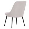 vidaXL Chaises &agrave; manger lot de 6 cr&egrave;me tissu