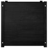 vidaXL Jardini&egrave;re Noir 60x60x60 cm Bois de pin massif
